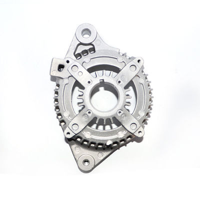 qualità  ADC-12 or Customized Processing Aluminum Alloy Alternator Parts Starter Motor Auto End Cap Cover fabbrica